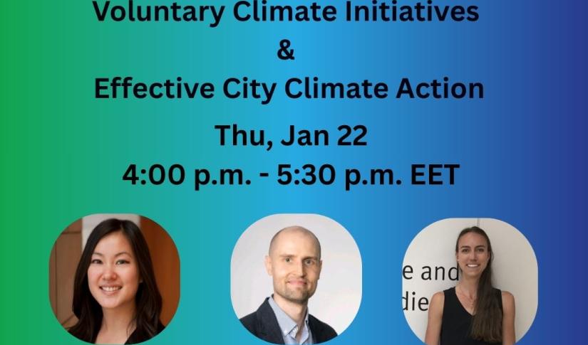 Voluntary Climate Initiatives and Effective City Climate Action