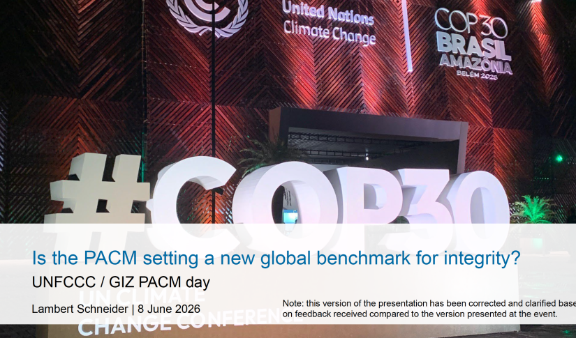 Is the PACM setting a new global benchmark for integrity?
